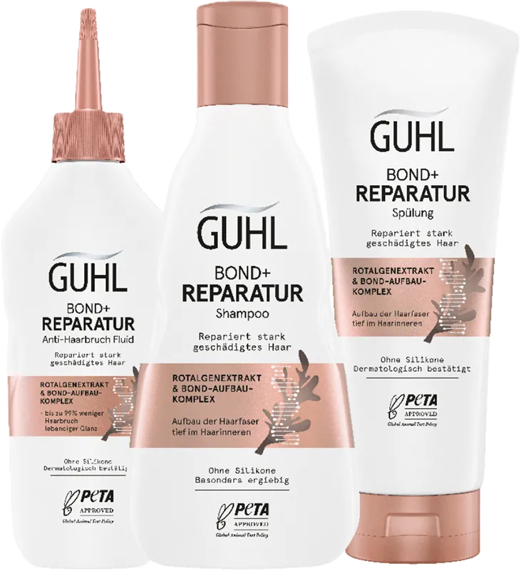 Guhl Bond+ Reparatur Produkt Range