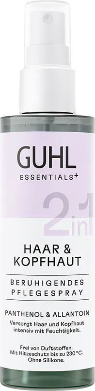 Guhl Essentials 2in1 Haar & Kopfhaut Pflegespray Vorderseite