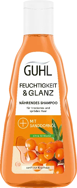 Guhl Feuchtigkeit & Glanz Shampoo Vorderseite