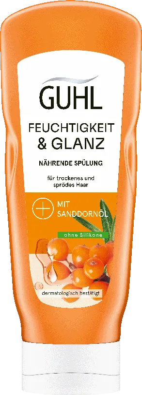 Guhl Feuchtigkeit & Glanz Spülung Vorderseite