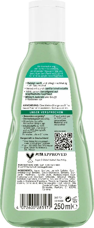 Guhl Kopfhaut Sensitiv Shampoo Rückseite