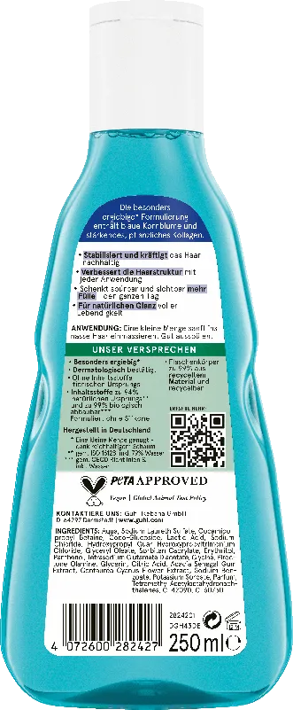 Guhl Langzeit Volumen Shampoo Rückseite
