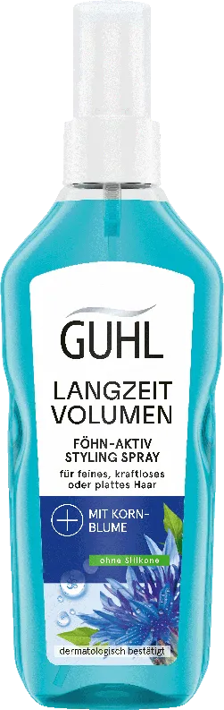 Langzeit Volumen Föhnspray Vorderseite