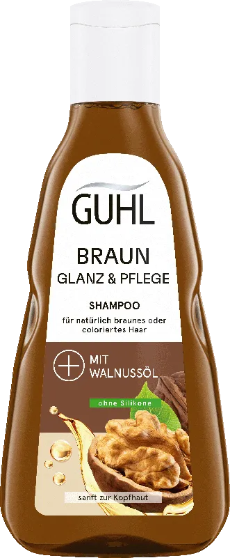 Guhl Braun Glanz & Pflege Shampoo Vorderseite
