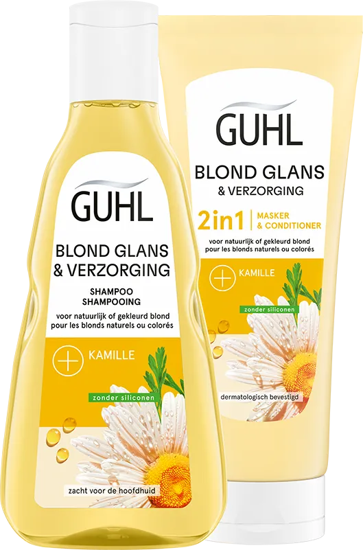 Guhl Blond Glanz & Pflege Produkt Range