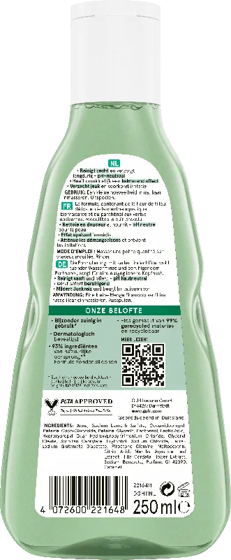 Guhl Kopfhaut Sensitiv Shampoo Rückseite