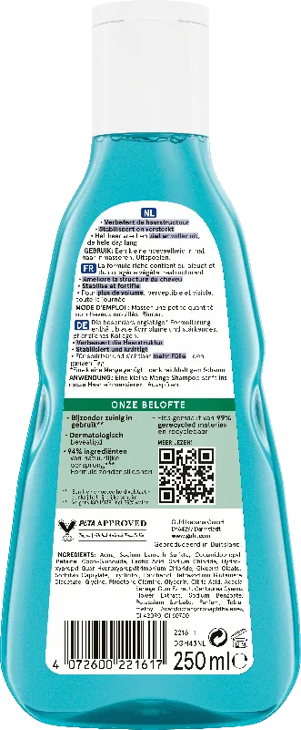 Guhl Langzeit Volumen Shampoo Rückseite
