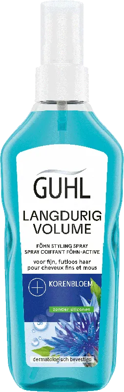 Langzeit Volumen Föhnspray Vorderseite