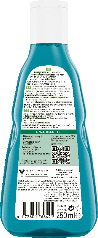 Guhl Men Voll & Stark Produkt Rückseite