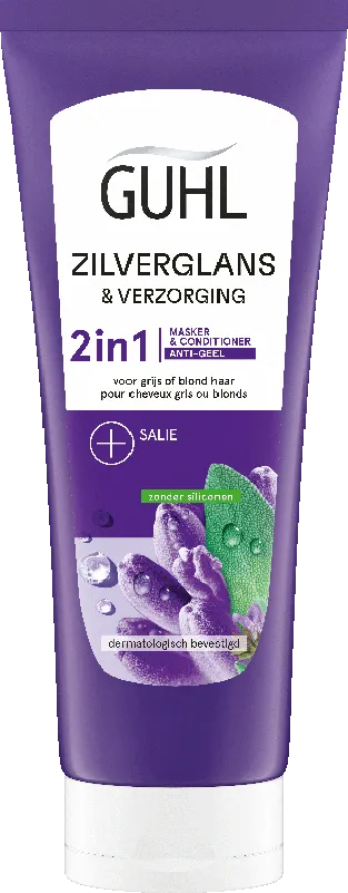 Guhl Silberglanz & Pflege 2in1 Spülung Vorderseite