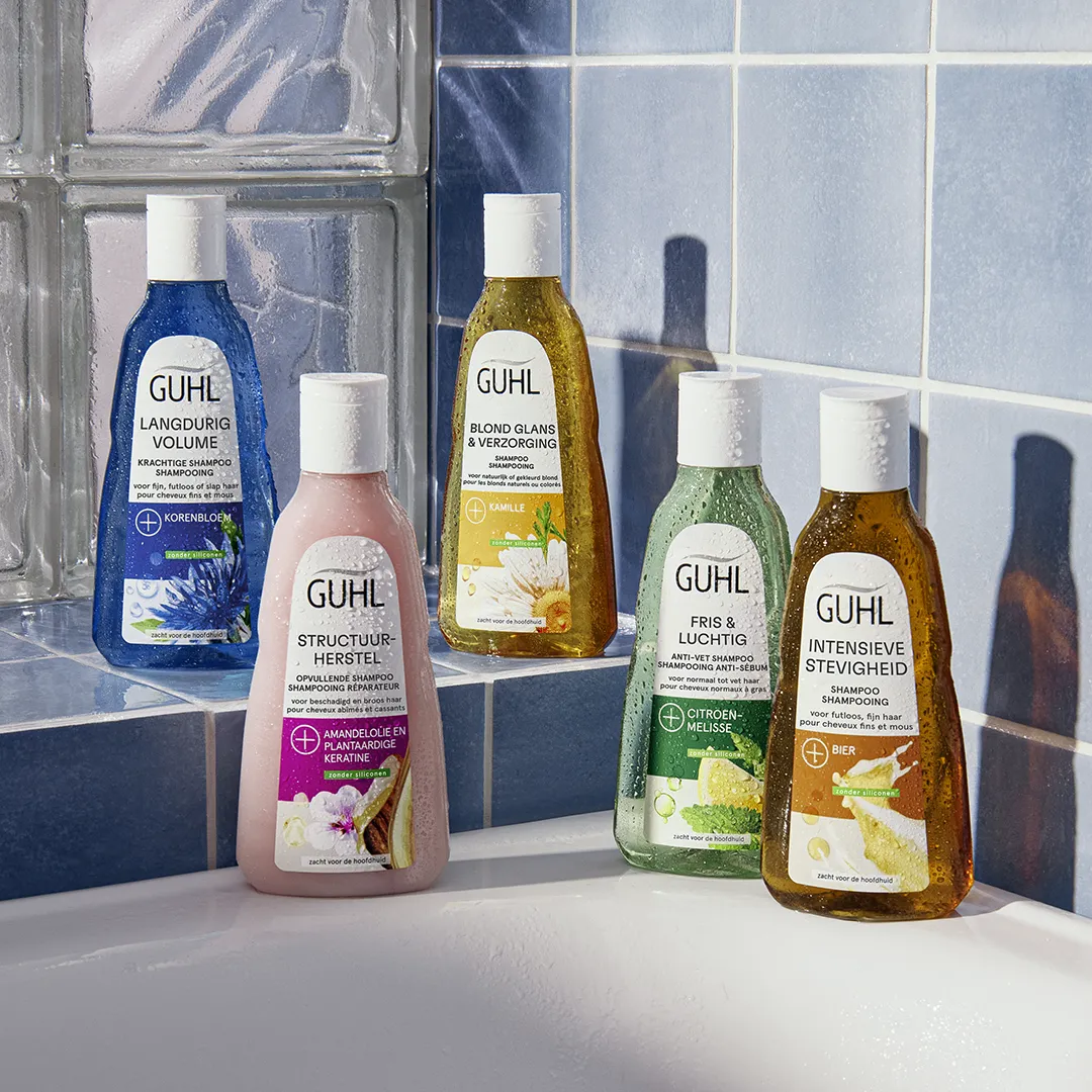 Guhl Shampoos Produktlinie